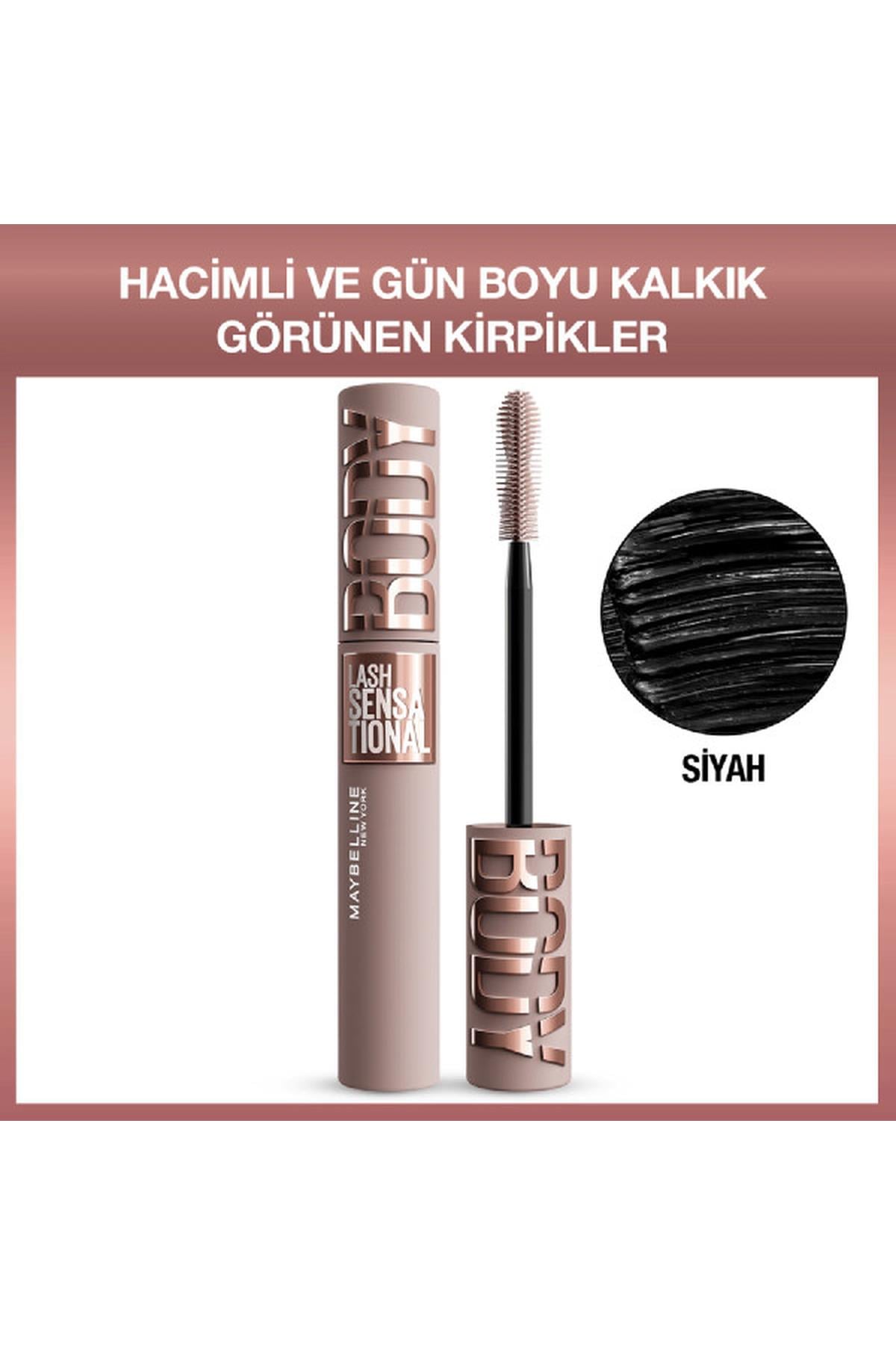 Maybelline New YorkMaybelline New York Lash Sensational Body Siyah Maskara3600531716974