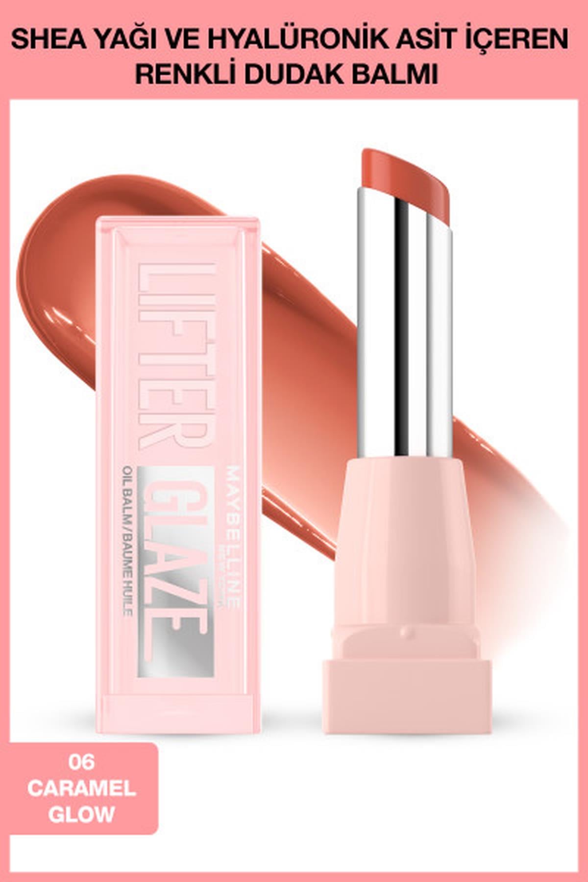 Maybelline New YorkMaybelline New York Lifter Glaze Renkli Dudak Balmı - 06 Caramel Glow3600531702236