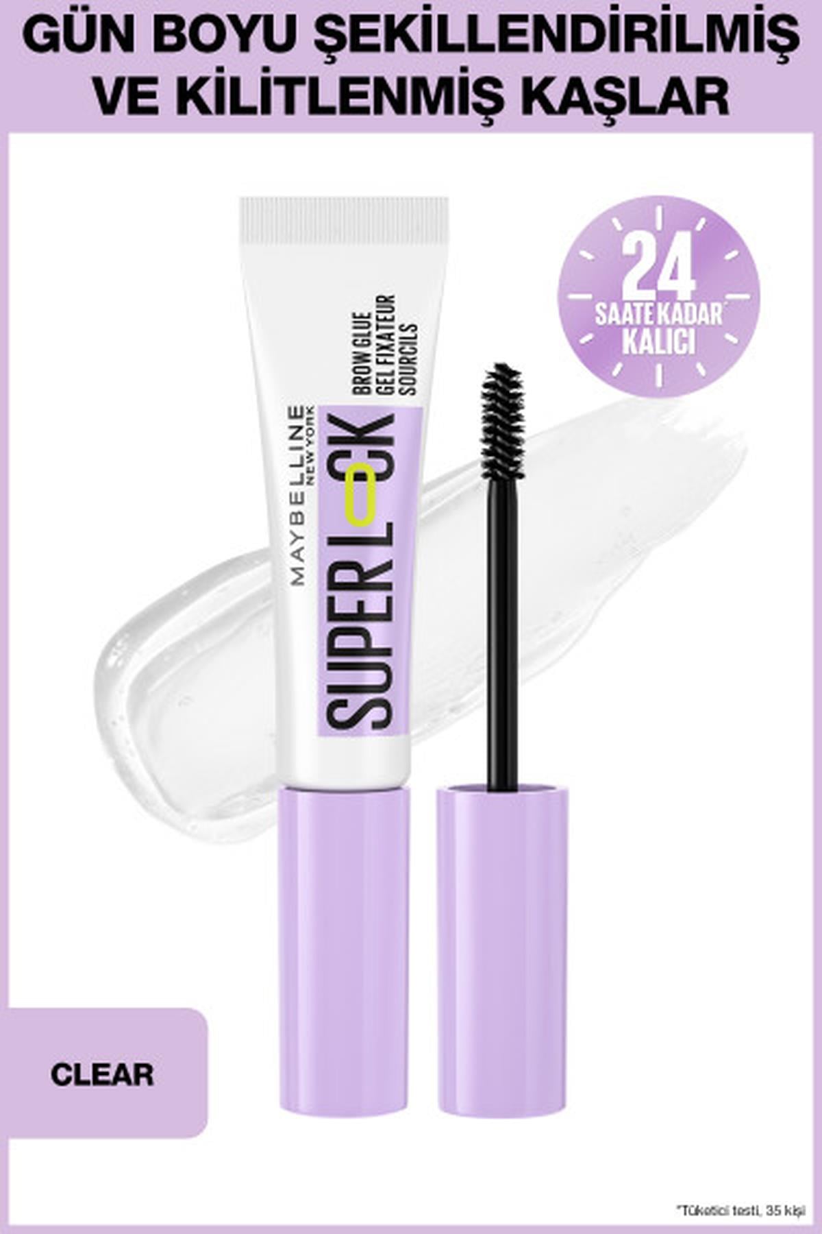 Maybelline New YorkMaybelline New York Super Lock Brow Glue Kaş Sabitleyici Maskara3600531686277