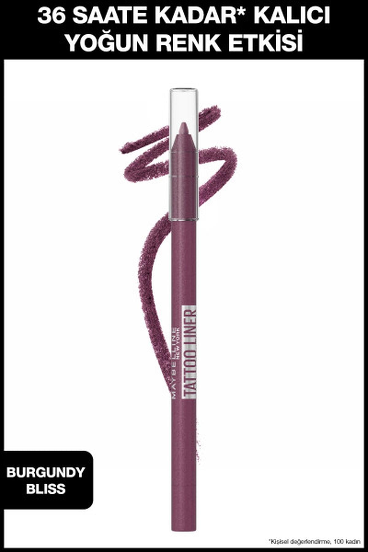 Maybelline New YorkMaybelline New York Tattoo Liner Jel Göz Kalemi - Burgundy Bliss3600531687205