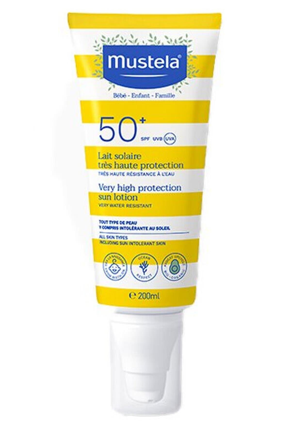 MUSTELAMustela Çok Yüksek Koruma 200 ml 50 Faktör Güneş Losyonu3504105037567
