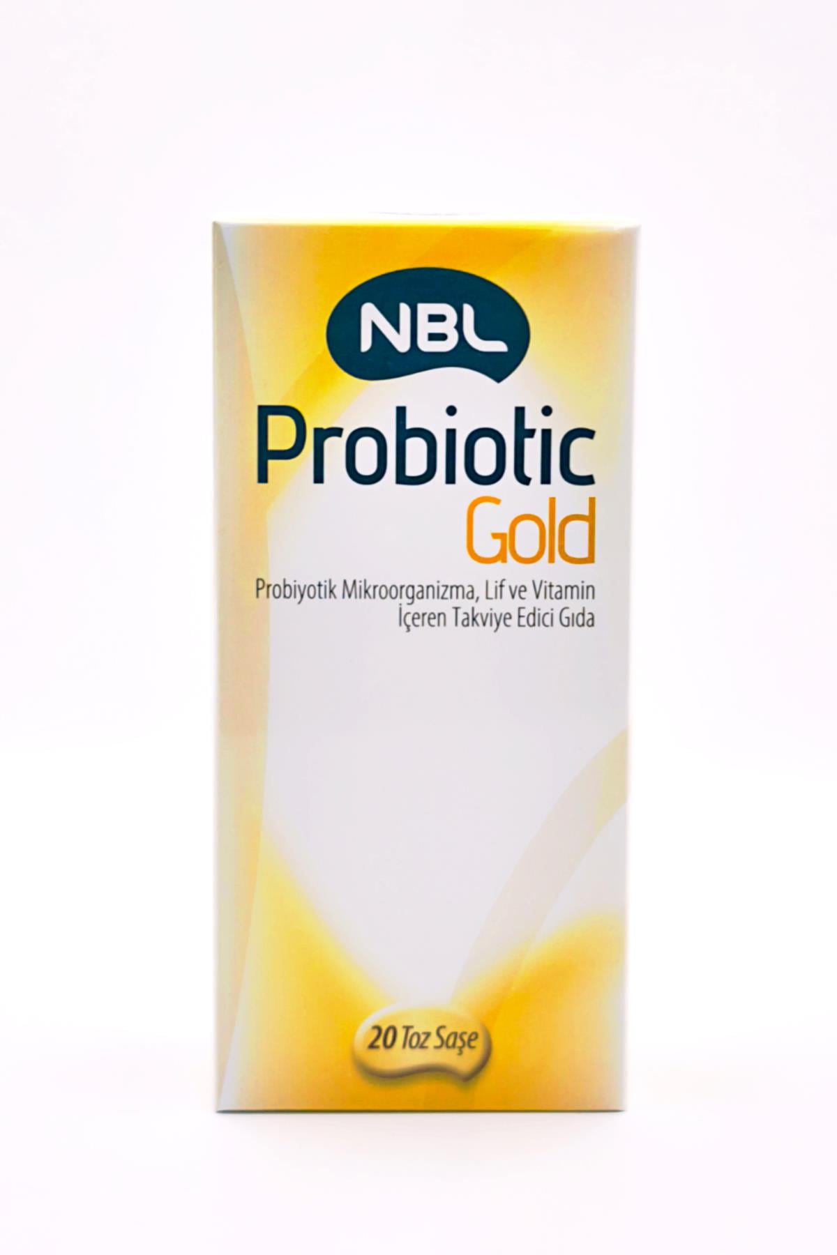 NBLNBL Probiotic Gold Takviye Edici Gıda 20 Toz Saşe8699540250383