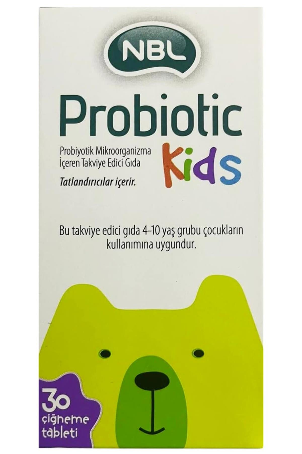 NBLNBL Probiotic Kids 30 Çiğneme Tableti8699540080058