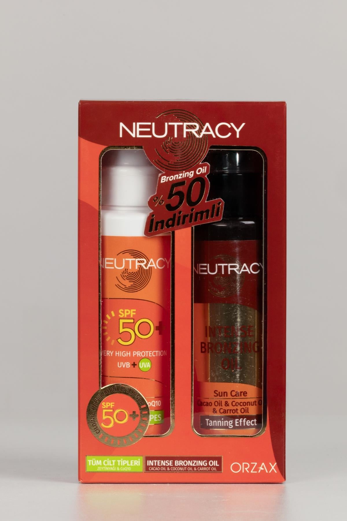 NeutracyNeutracy Spf 50+ Güneş Koruyucu+Bronzing oil 150ml8697595873823
