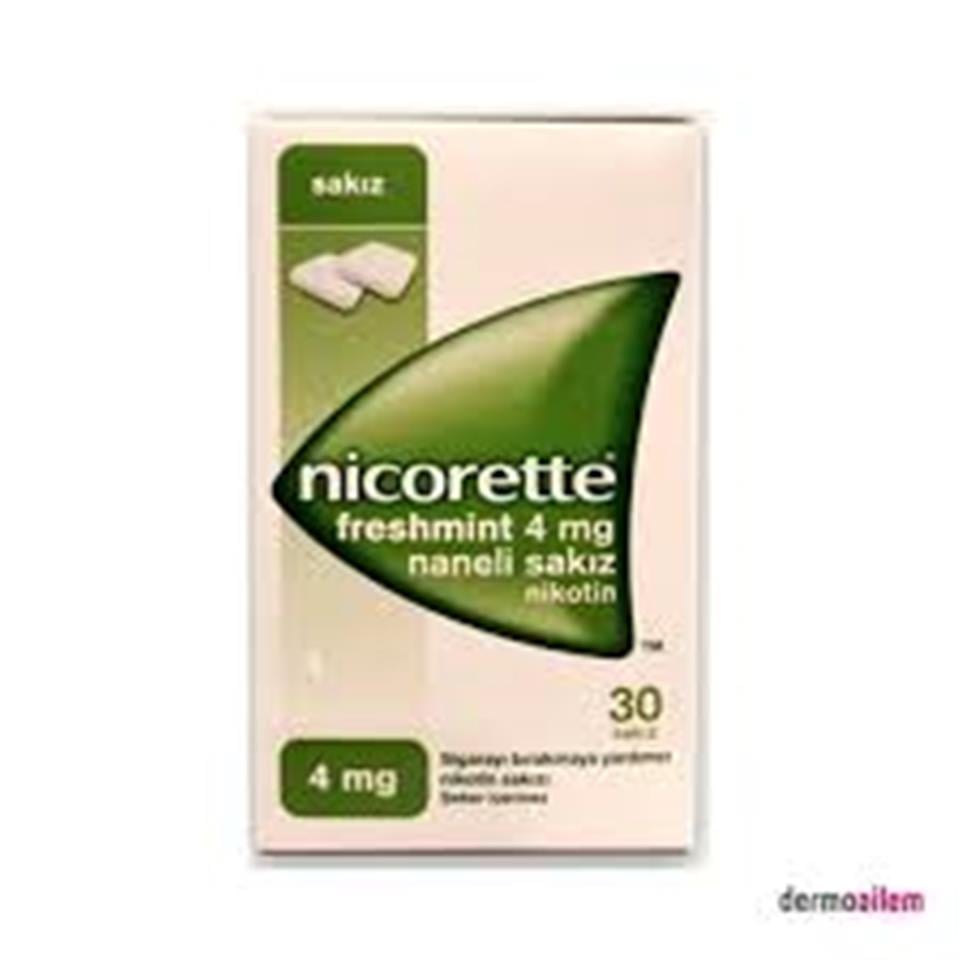 JOHNSON'SNicorette Freshmint 4 mg Naneli 30 Lu Sakız Nikotin8683873423279