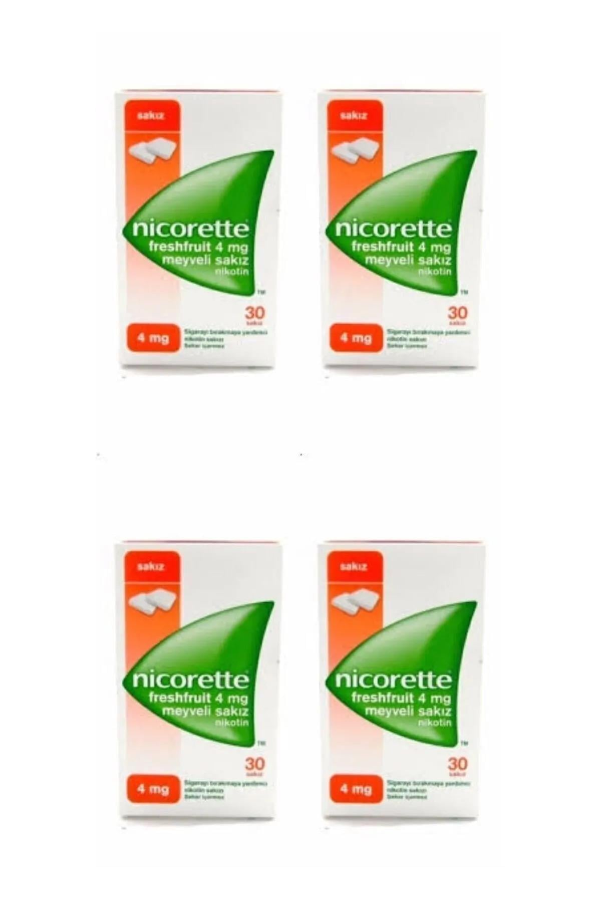Johnson & JohnsonNİKORETTE MEYVELİ 4MG 4LÜ PAKET8683873423156