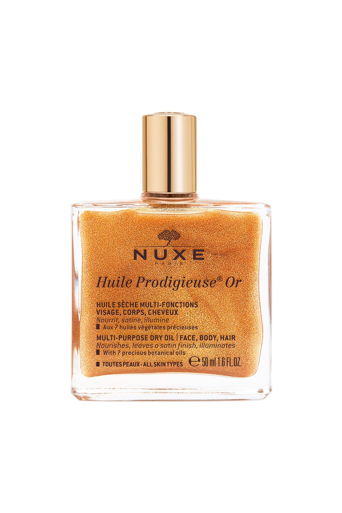 NUXENuxe Huile Prodigieuse Or Altın Parıltılı Kuru Yağ 50 ml3264680009785