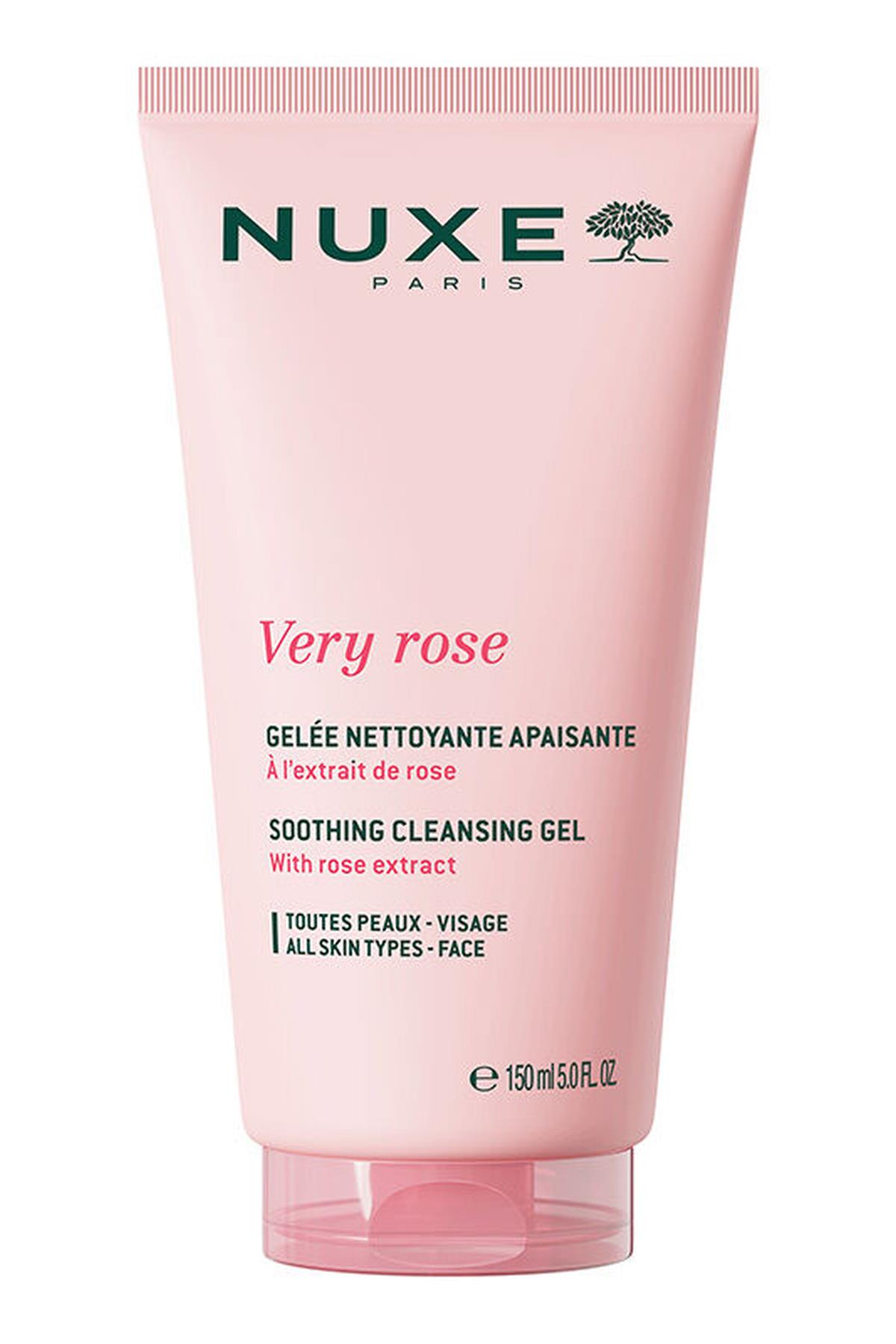 NUXENuxe Very Rose Yatıştırıcı 150 ml Yüz Temizleme Jeli3264680043413