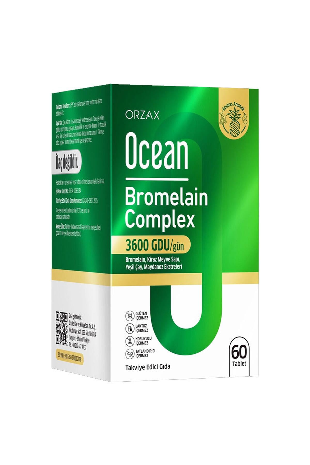 OCEANOcean Bromelain Complex 60 Tablet850077028403