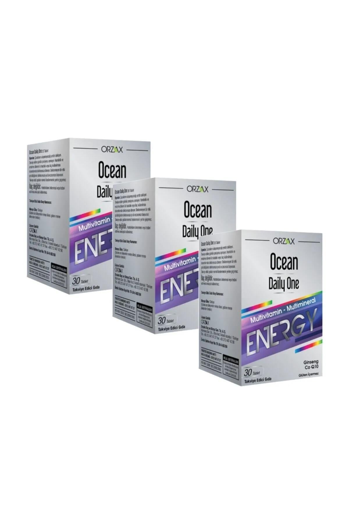 OCEANOcean Daily One Energy 30 Tablet 3 Adet8697595871812-3