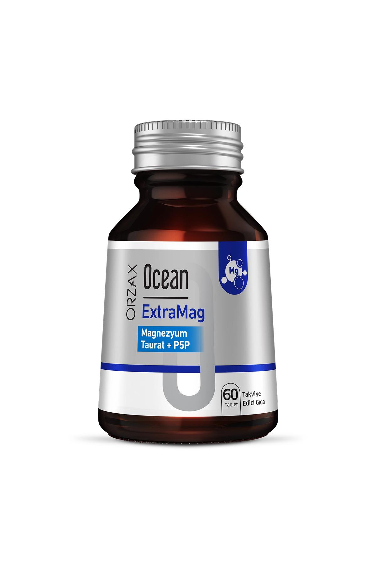 OCEANOcean ExtraMag Magnezyum Taurat+P5P Takviye Edici Gıda 60 Tablet850081345558