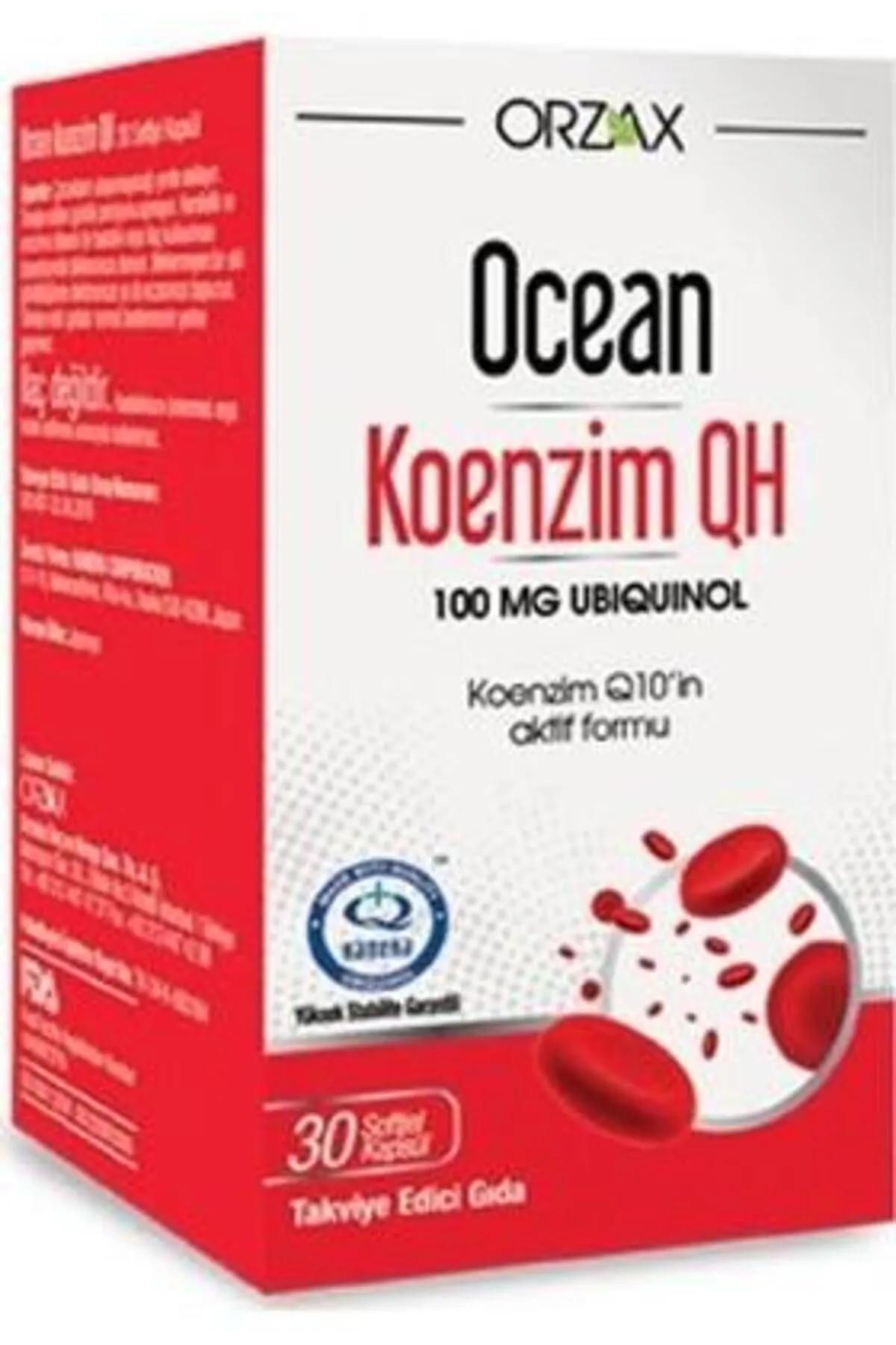 OCEANOcean Koenzim Qh 100mg 30 Kapsül8697595871522