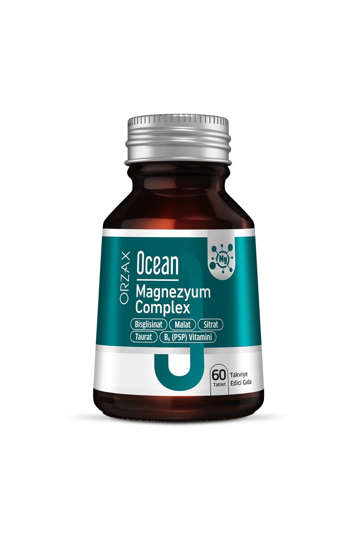 OCEANOcean Magnezyum Complex Takviye Edici Gıda 60 Tablet850081345541