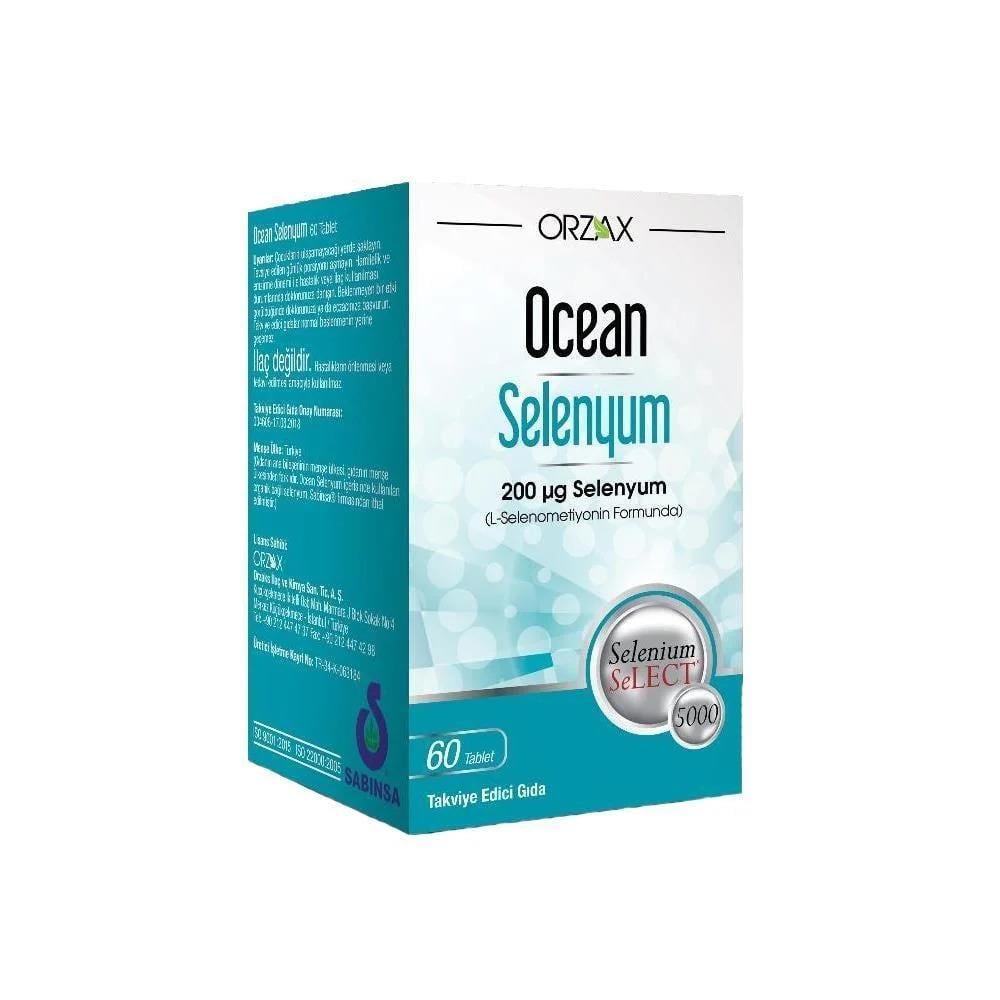 Ocean Ocean Selenyum 60 Tablet 200 Mcg