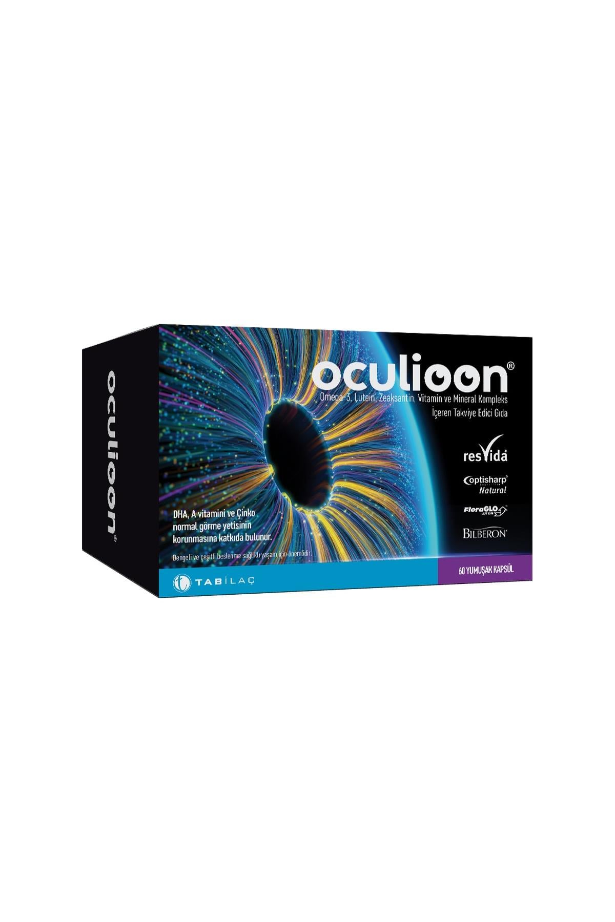 TAB İLAÇOculioon Omega 3 Lutein Kompleks 60 Kapsül8680133001086