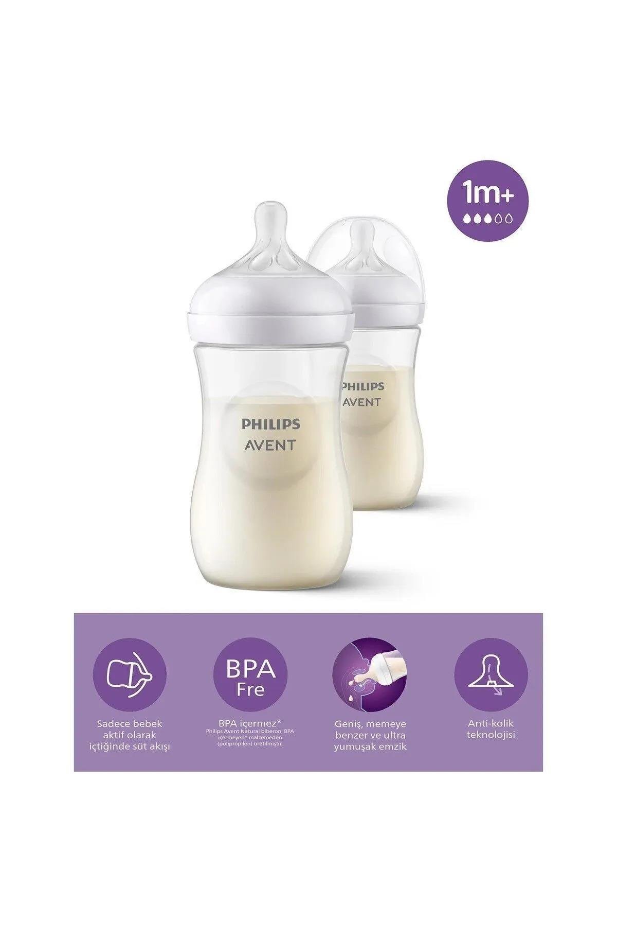 PHILIPS AVENTPhilips Avent Avent Natural Pp Biberon 1 Ay 260 ml 2li8710103874348
