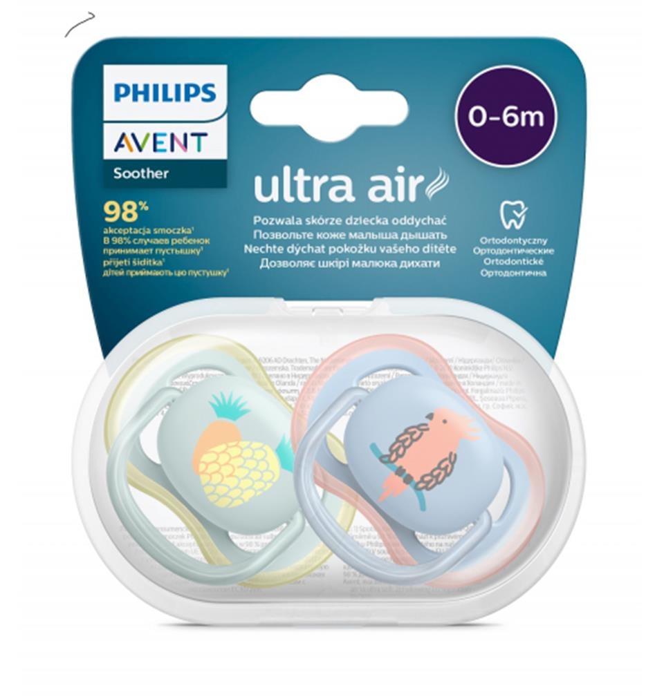 PHILIPS AVENTPhilips Avent Ultra Air Emzik 2li Erkek 0-6 Ay SCF085/128710103998716