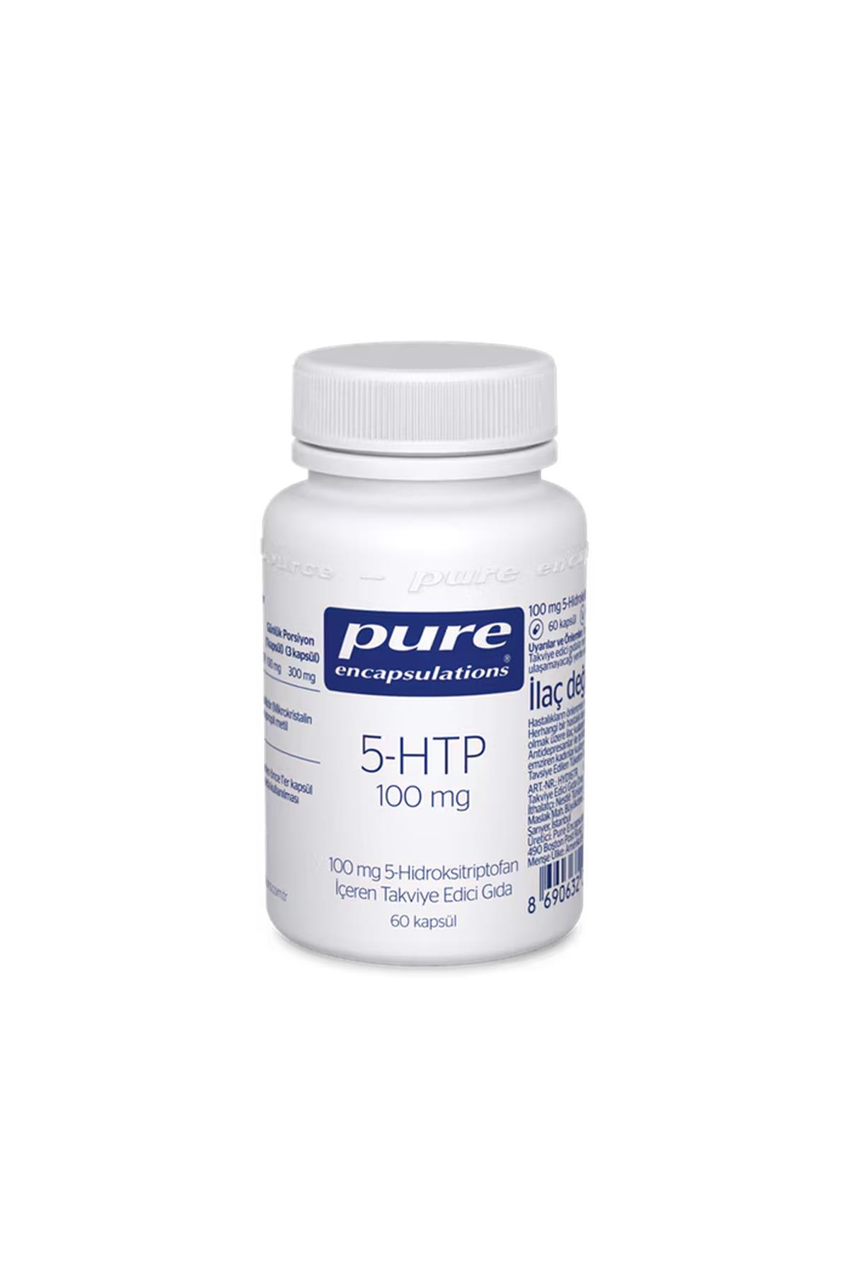 Pure EncapsulationsPure Encapsulations 5 HTP 100 mg 60 Kapsül8690632014616