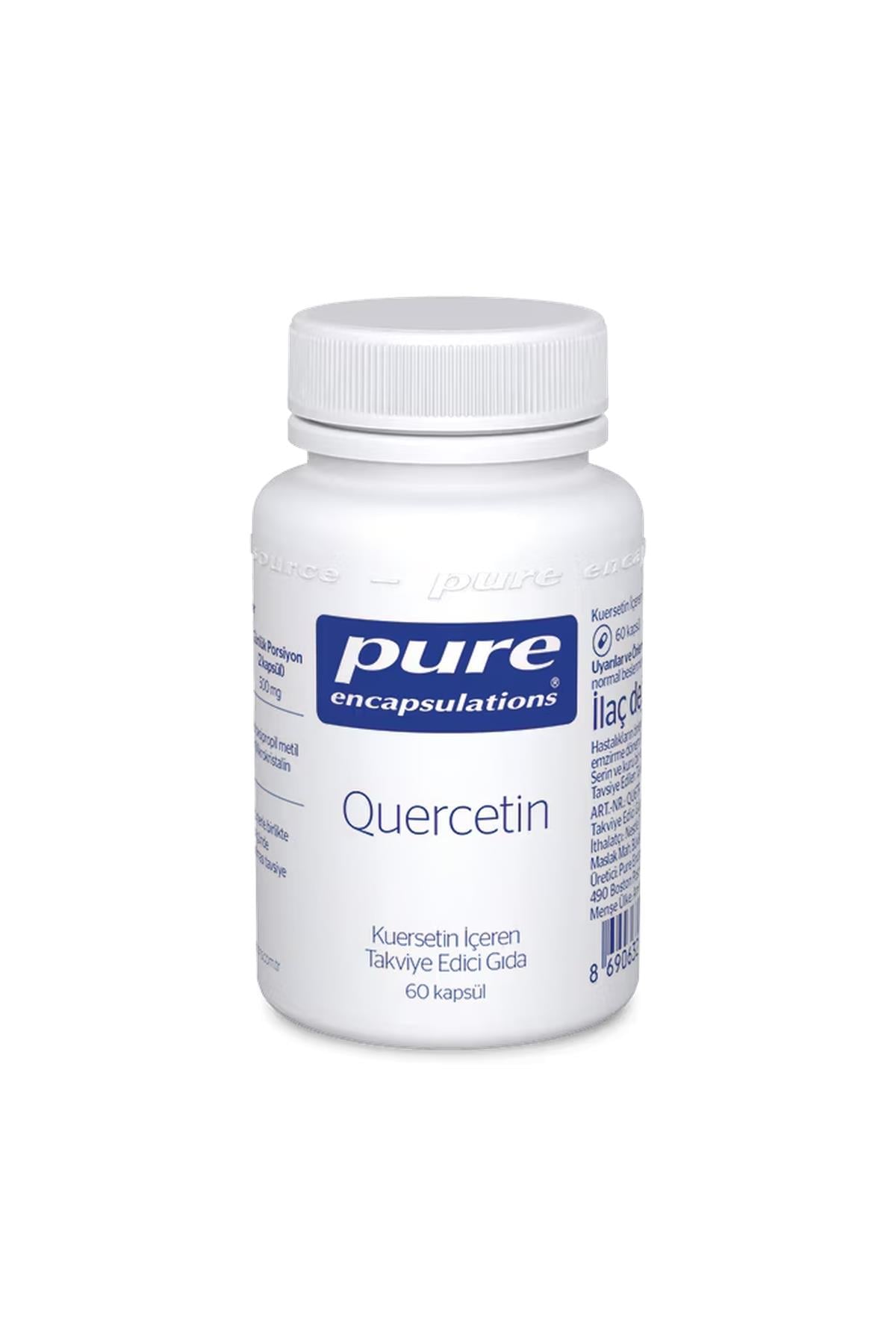 Pure EncapsulationsPure Encapsulations Quercetin 60 Kapsül8690632995502