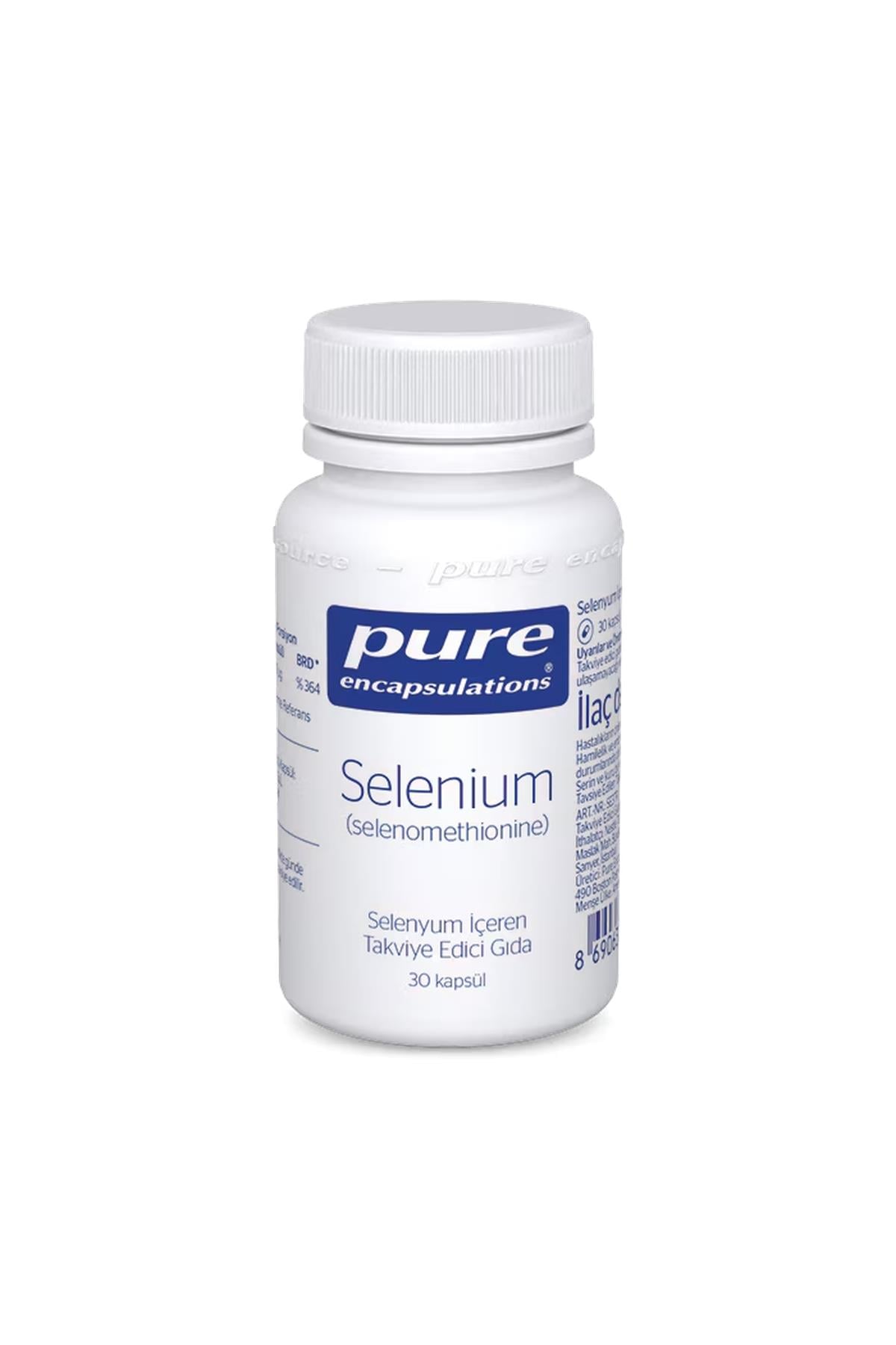 Pure EncapsulationsPure Encapsulations Selenium 200 mcg 30 Kapsül8690632993317