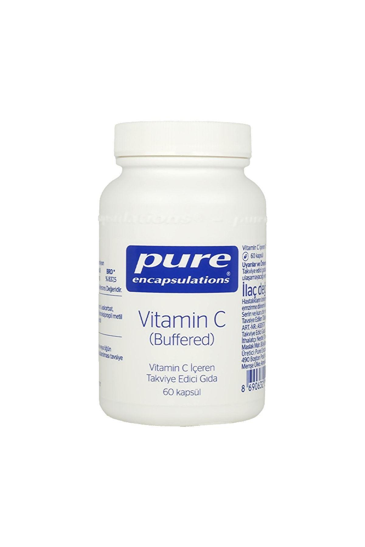 Pure EncapsulationsPure Encapsulations Vitamin C Buffered 60 Kapsül8690632014685