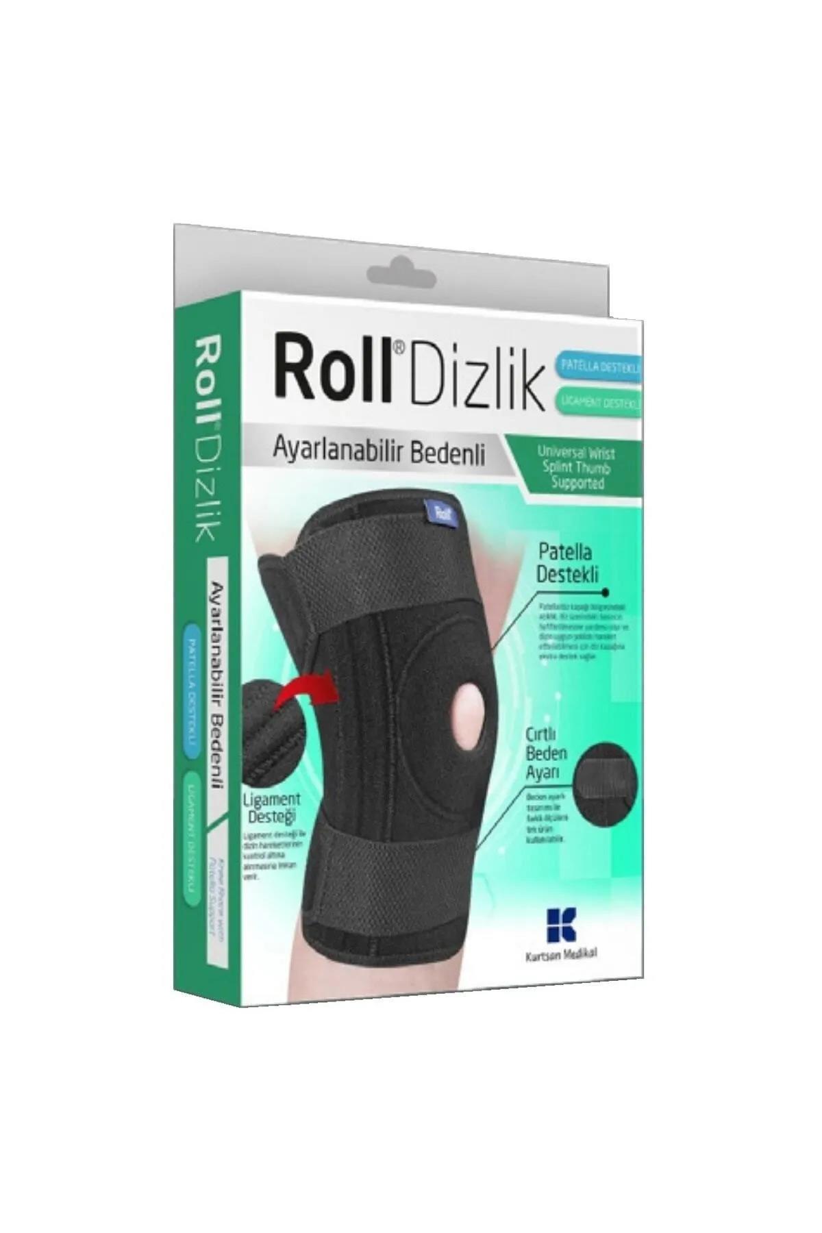 ROLLRoll Dizlik Patella & Ligament Destekli Ayarlanabilir Beden8699592821265
