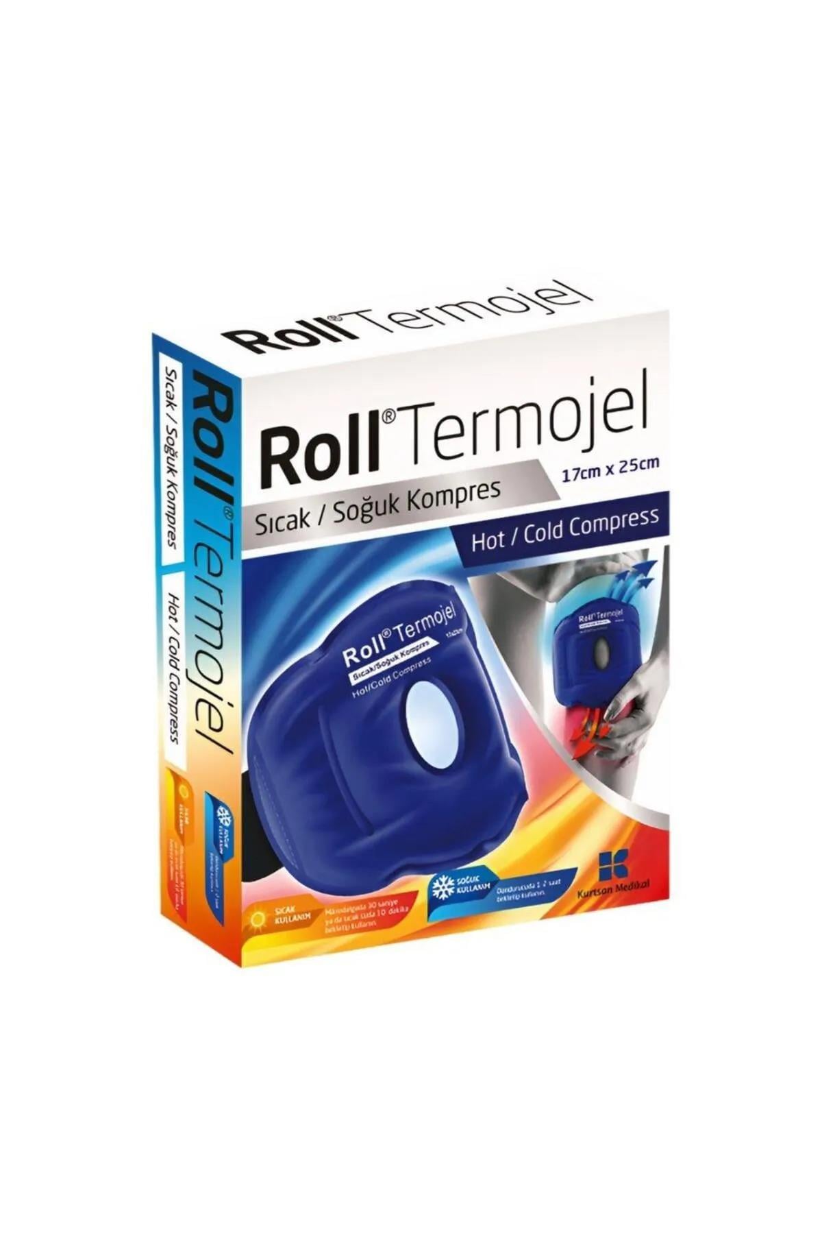 ROLLRoll Termojel Sıcak / Soğuk Kompres Çırtlı Diz 17 Cm X 25 Cm8699592800635