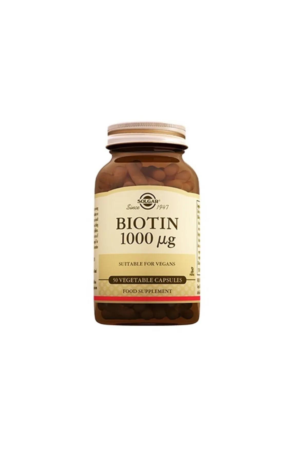SOLGARSolgar Biotin 1000 Mcg 50 Kapsül033984003101