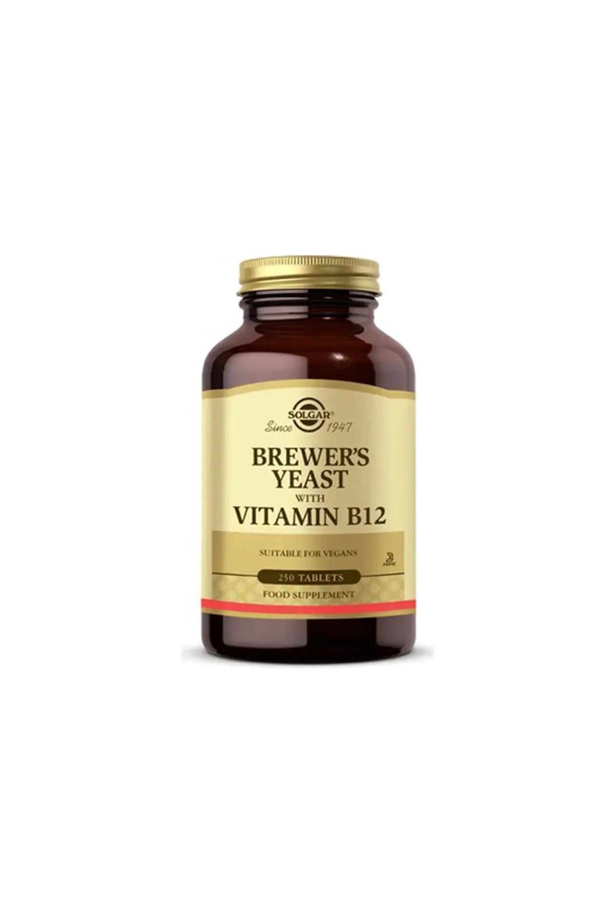 SOLGARSolgar Brewer's Yeast With B12 250 Tablet033984004009