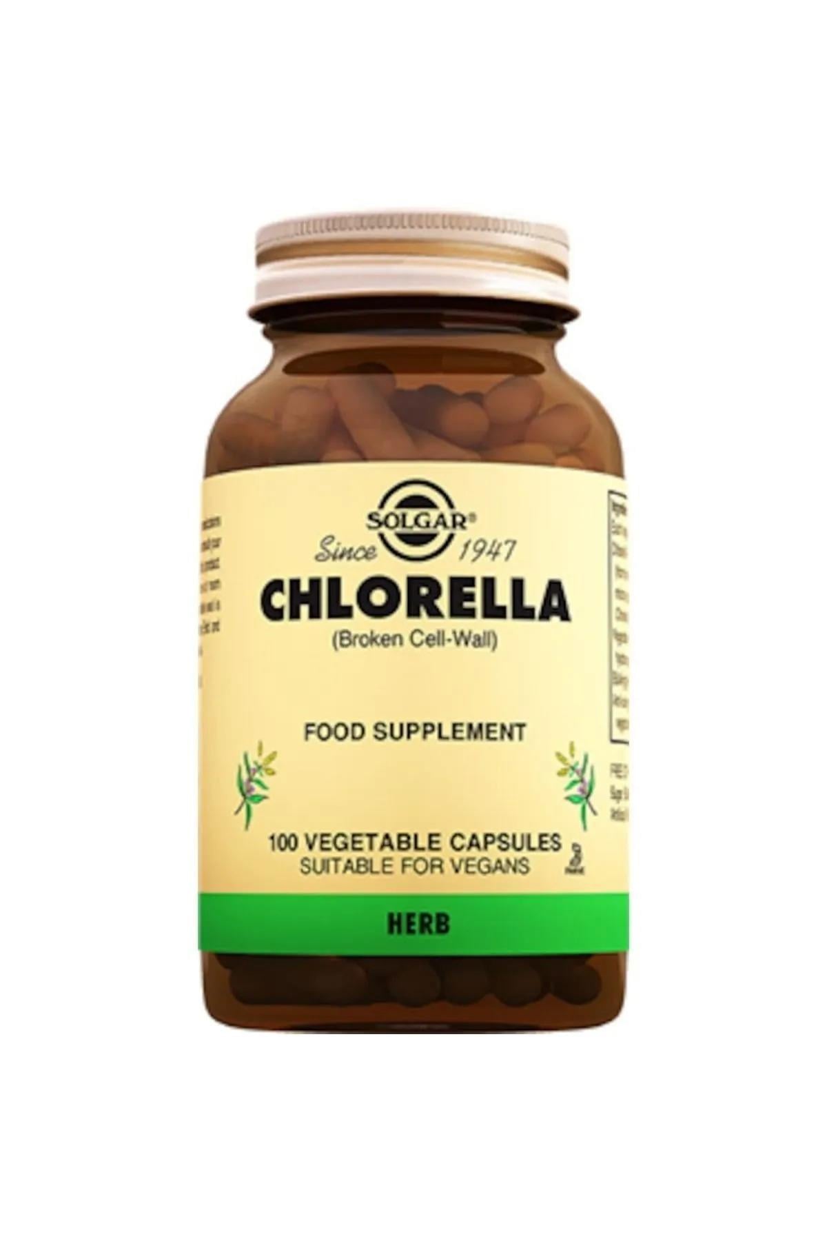 SOLGARSolgar Chlorella 520 Mg 100 Kapsül033984038189