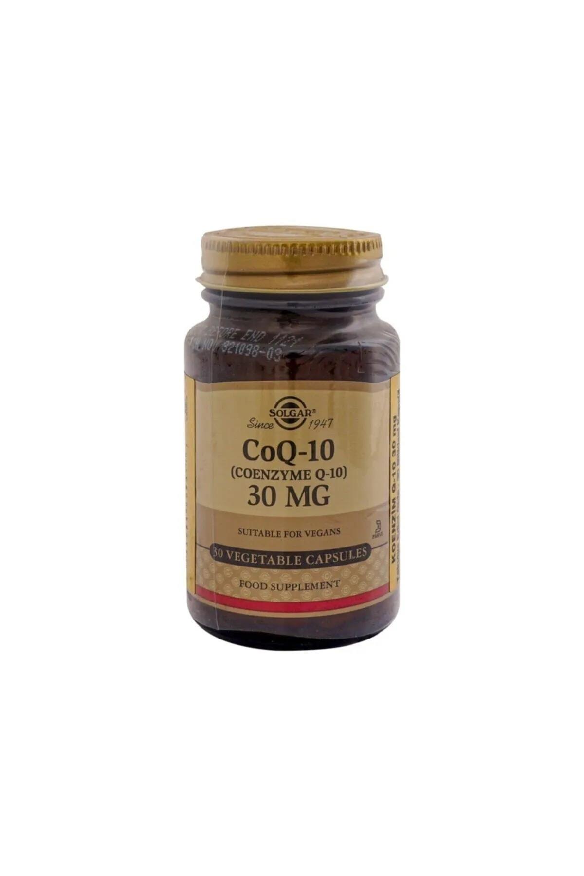 SOLGARSolgar Coenzyme Q-10 30mg 30 Kapsül033984009318