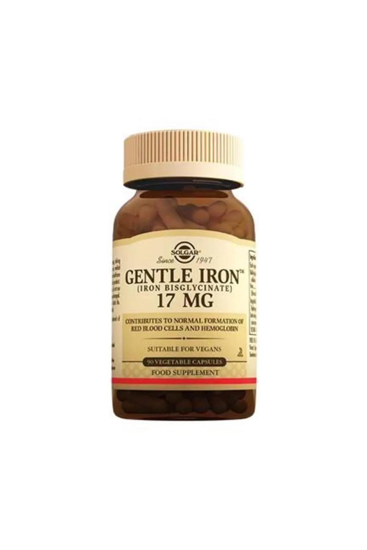 SOLGARSolgar Gentle Iron 17 Mg 90 Kapsül033984781337