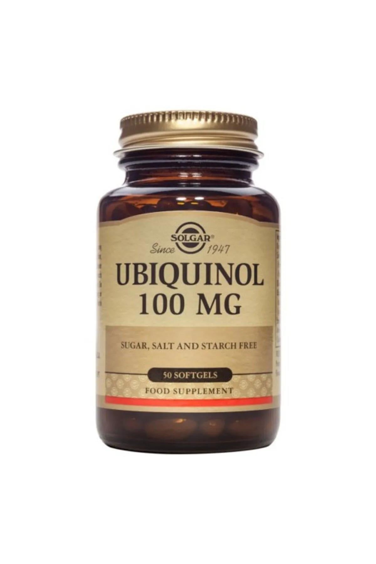 SOLGARSolgar Ubiquinol 100 Mg 50 Softgel033984026414