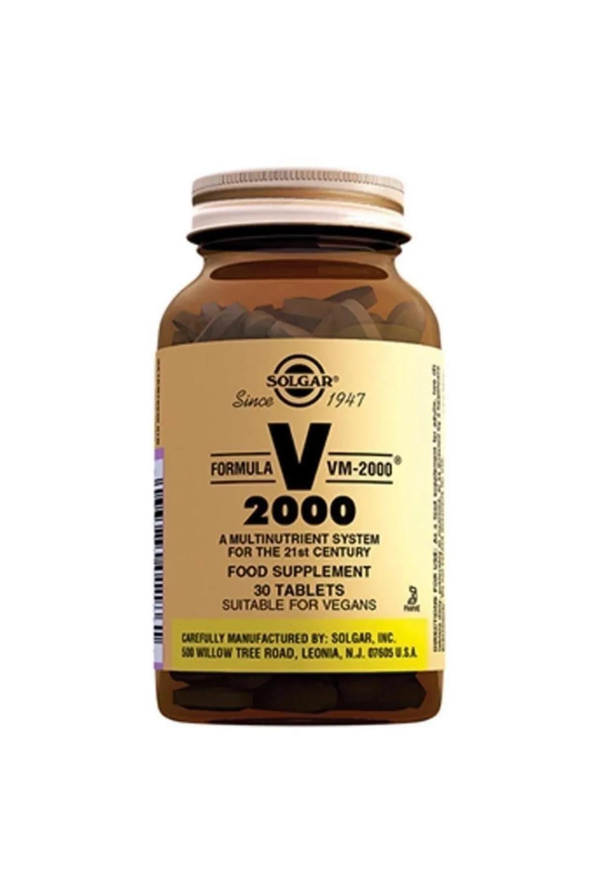 SOLGARSolgar Vm 2000 30 Tablet Multivitamin033984011861