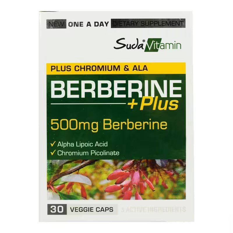Suda VitaminSuda Vitamin Berberine Plus Karamuk Ekstresi 30 Kapsül8681571357896