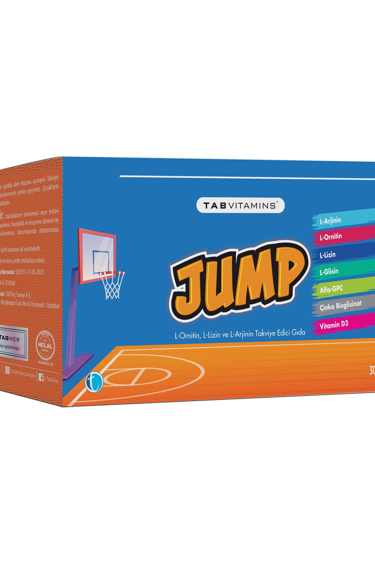 TAB İlaç Sanayi A.ŞTabvıtamıns jump 30 şase8680133003417
