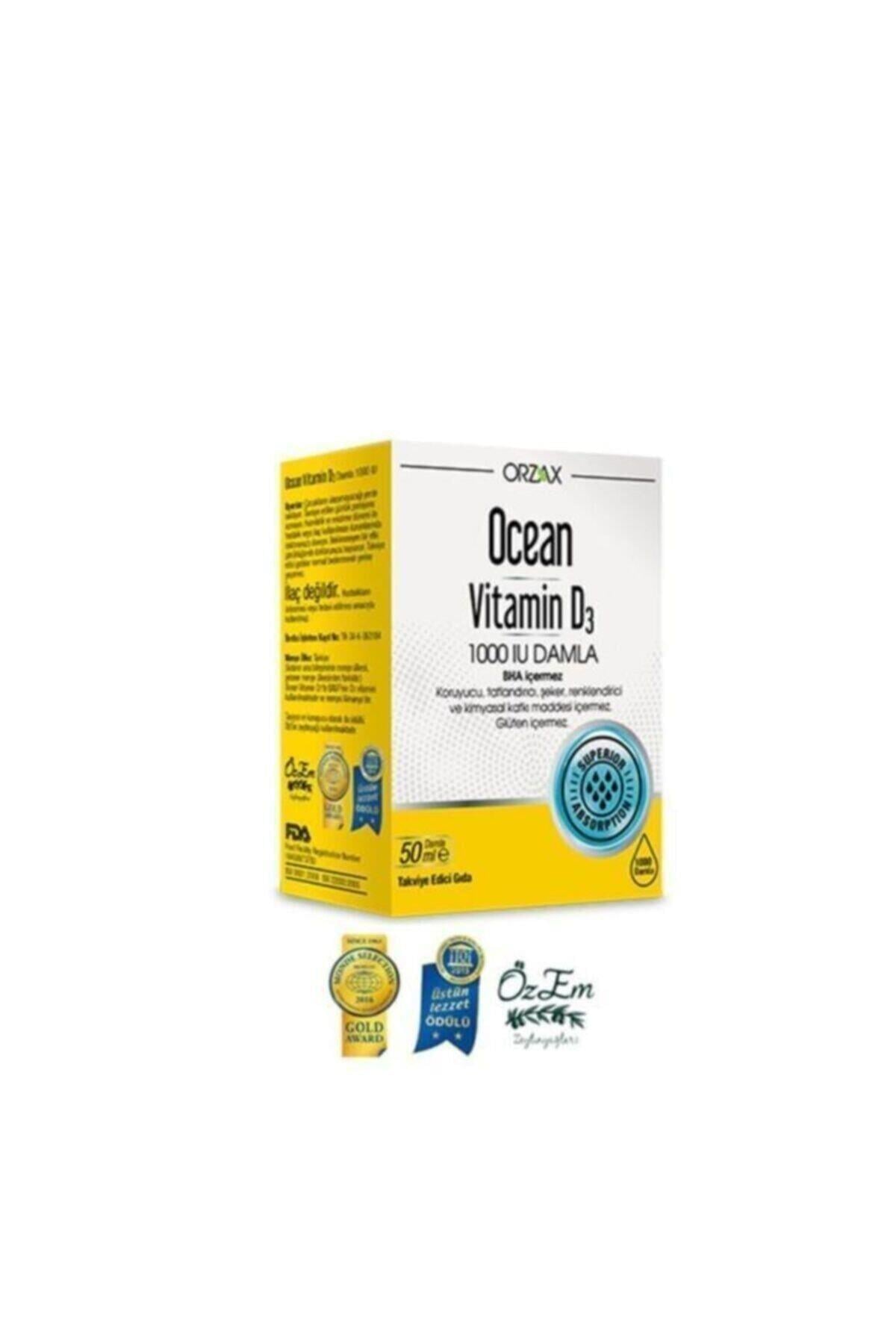 OCEANVitamin D3 1000 Iu Damla 50 Ml8697595871423
