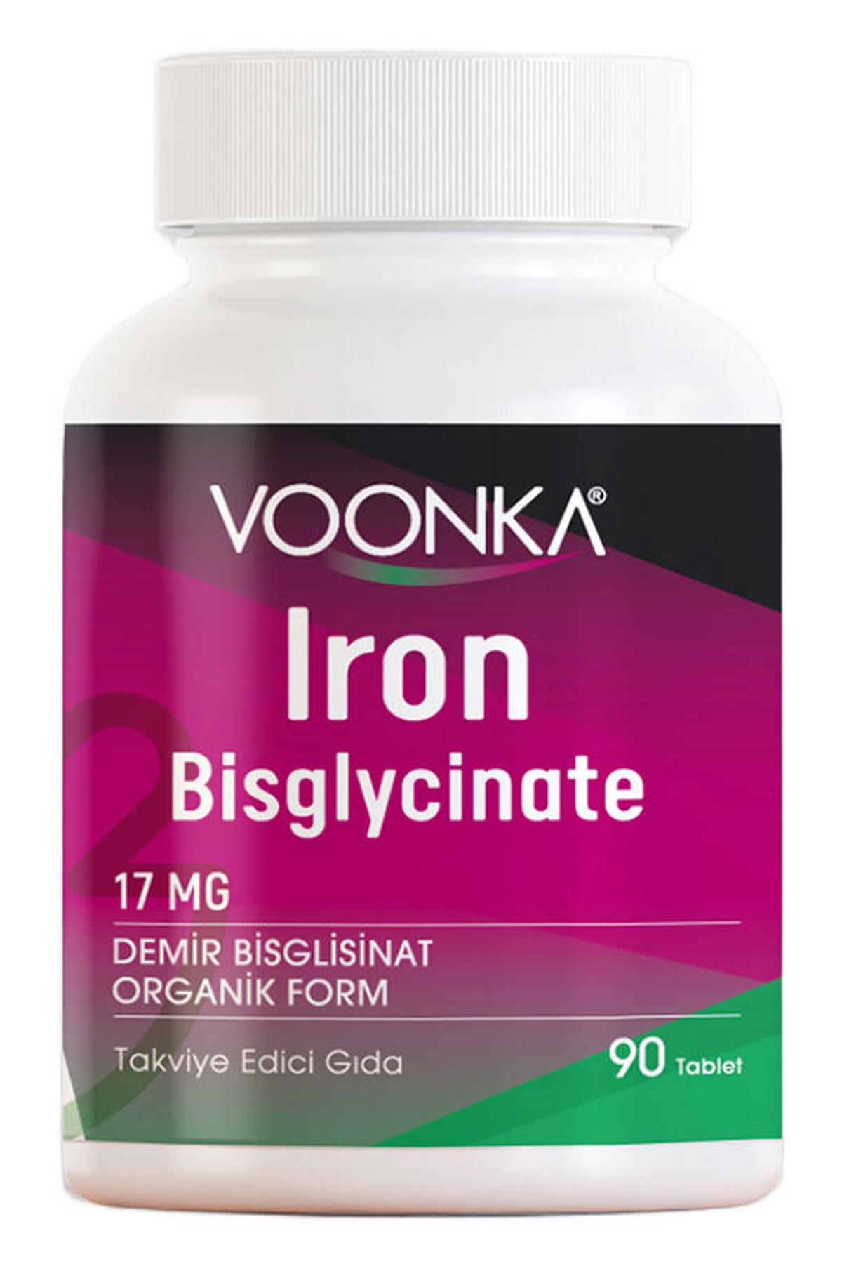 VoonkaVoonka Iron Bisglycinate Demir 90 Tablet8680807008786