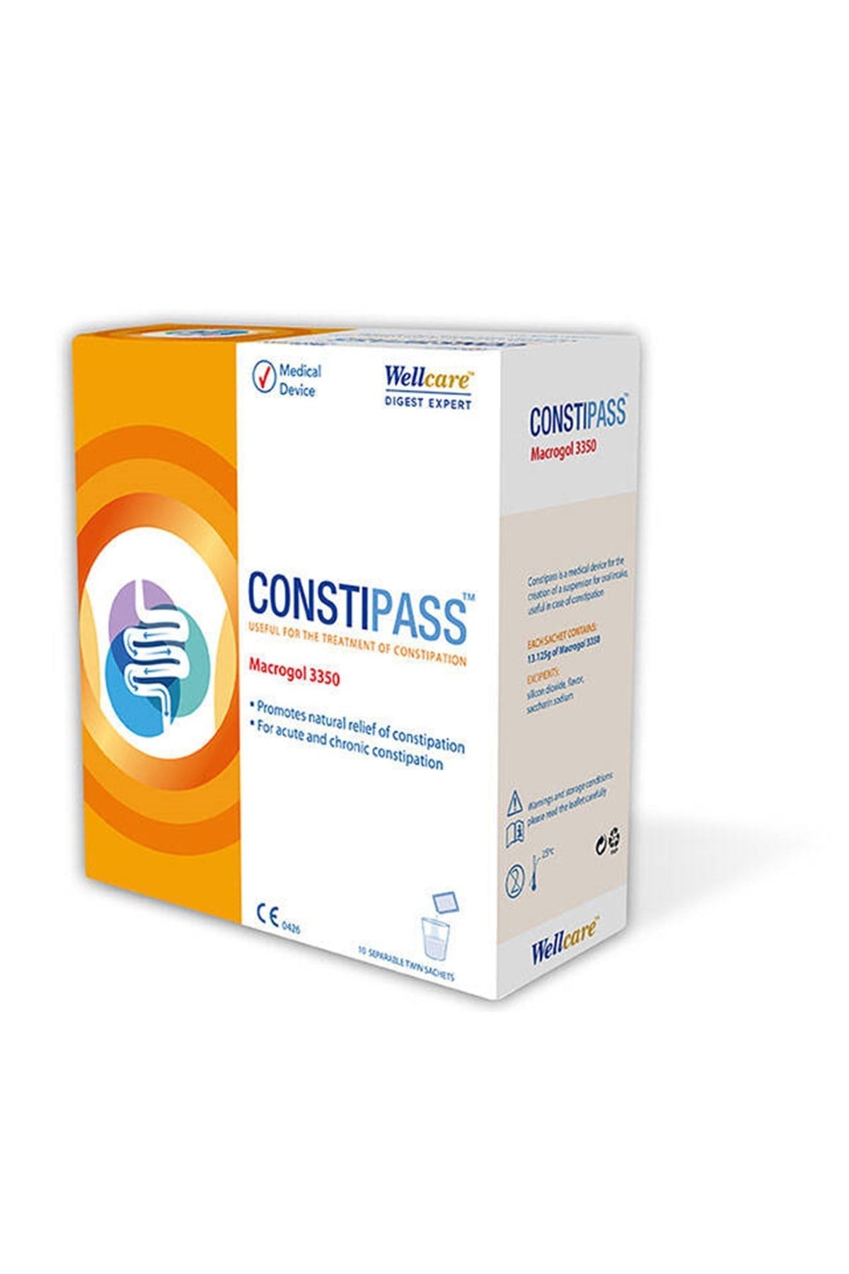 WELLCAREWellcare Constipass Macrogol 3350 10 Saşe8699680250014