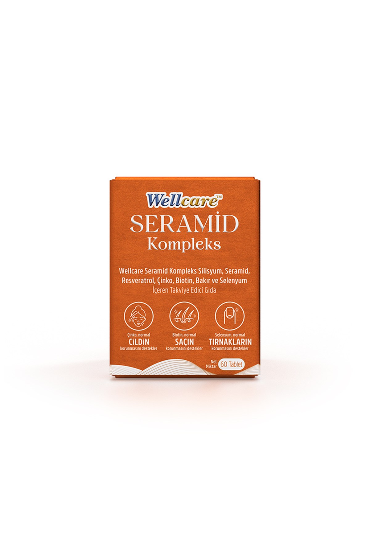 WELLCAREWellcare Seramid Kompleks 60 Tablet8699680092201