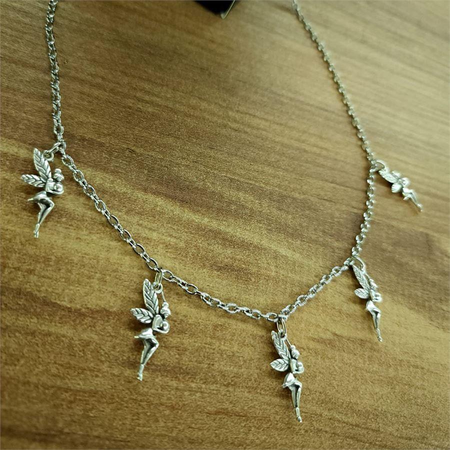 5li Tinker Bell Magic Drop Motifli Kolye