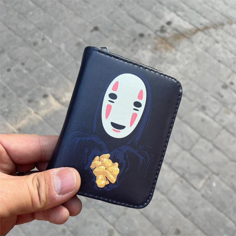 Anime Spirited Away No-Face Kısa Cüzdan