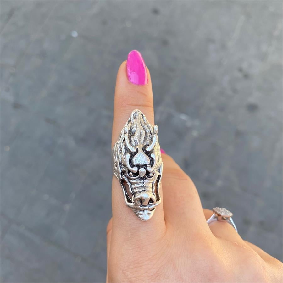 Dragons Head Ayarlanabilir Yüzük