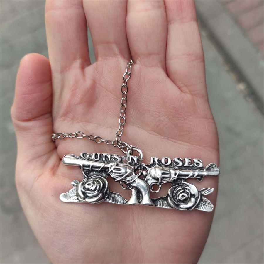 Guns NRoses - Red Rose Kolye 