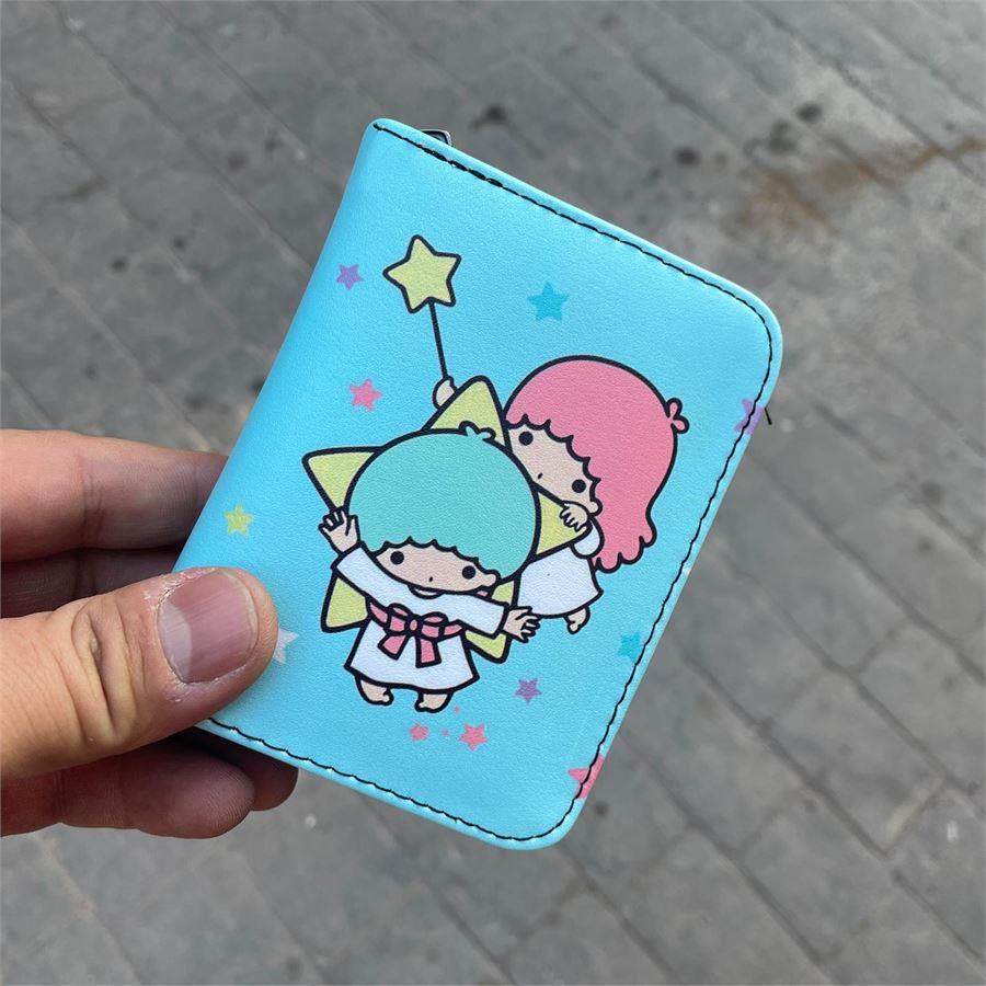 Little Twin Stars Kiki&Lala Sky Kısa Cüzdan