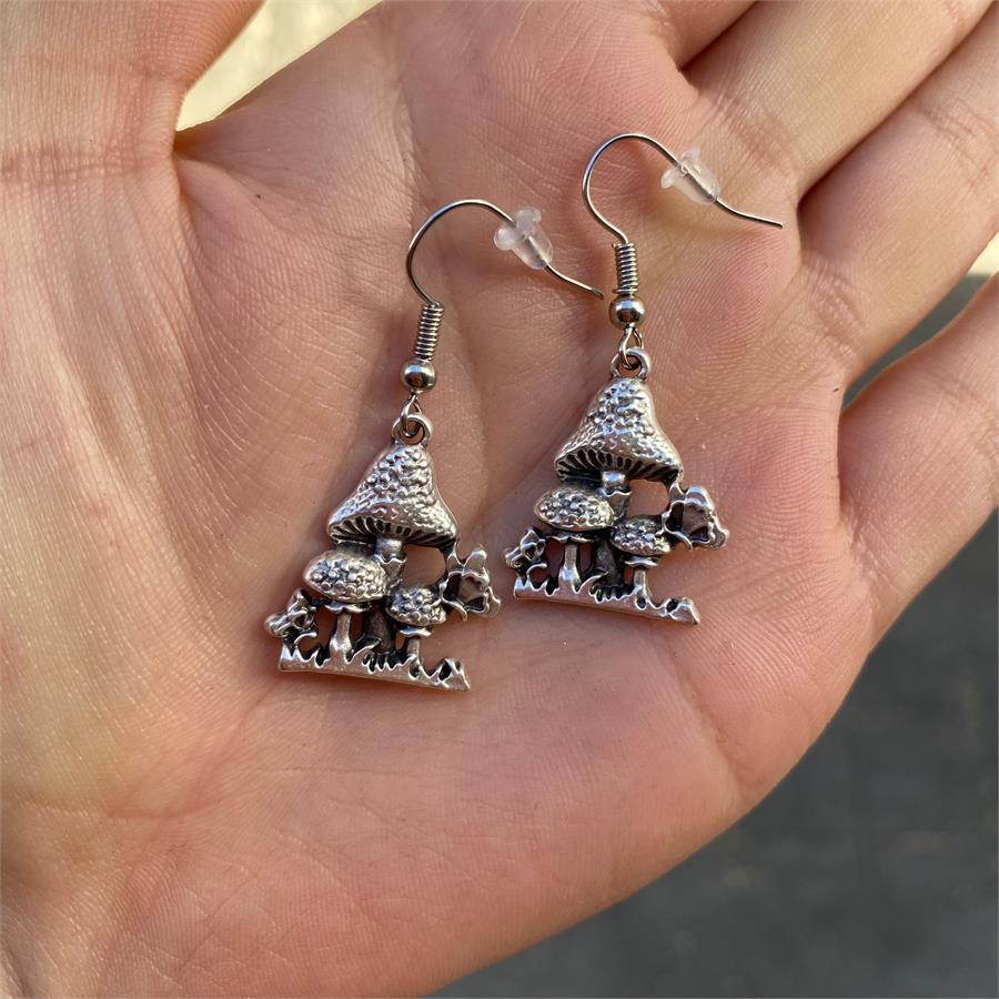 Mushrooms Family Küpe