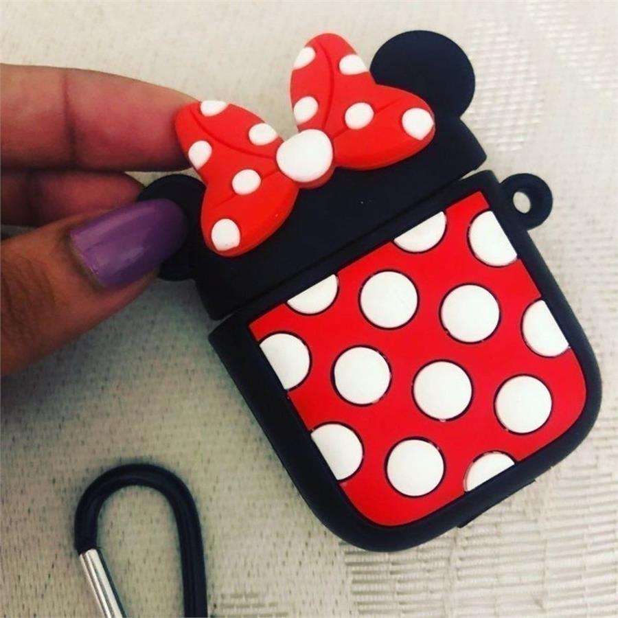 Puantiyeli Mickey Mouse Airpod Kılıf