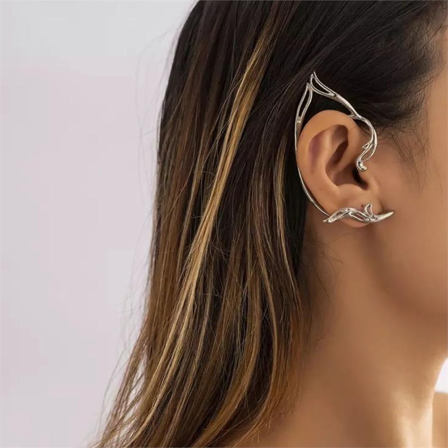 Subtle Magic Sağ Kulak Sarmal Küpe