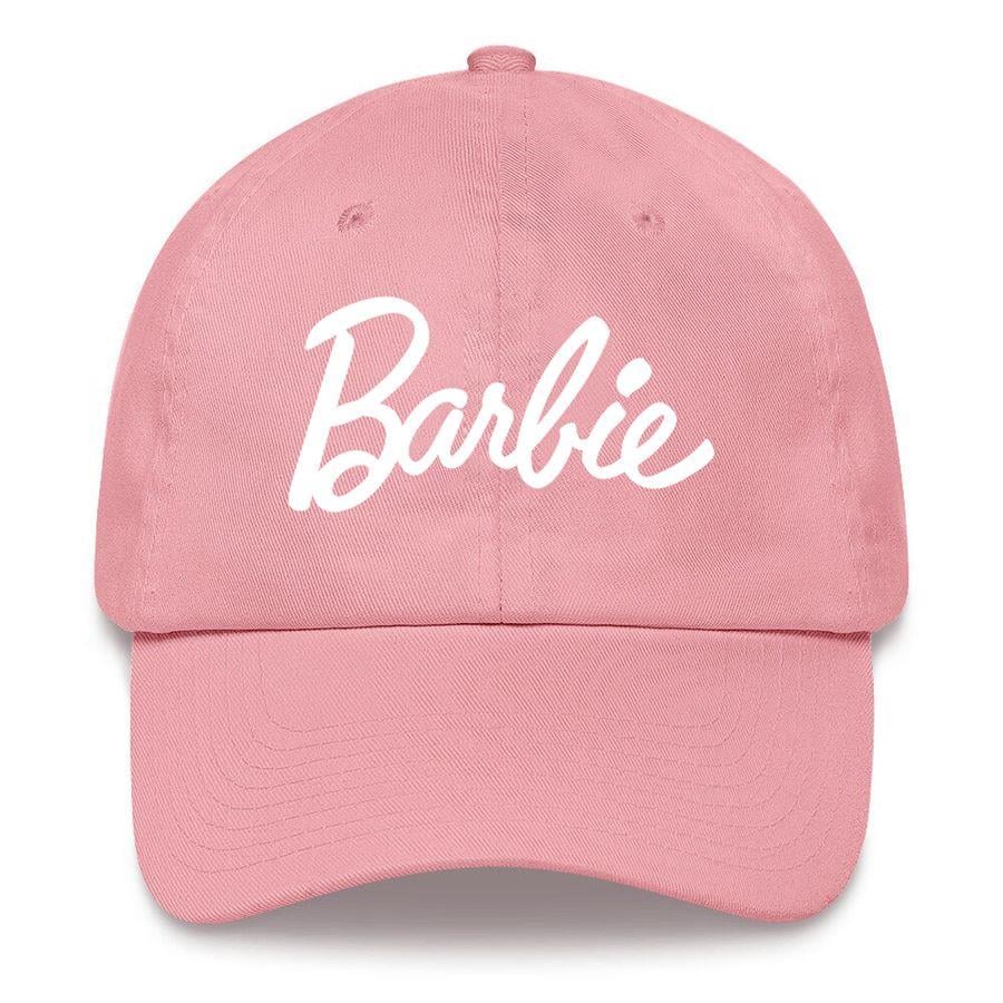 Toz Pembe Barbie Logo Şapka