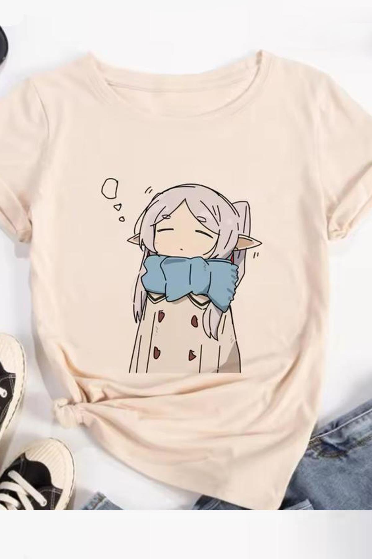 Anime Frieren Beyond Journey's End Unisex T-shirt